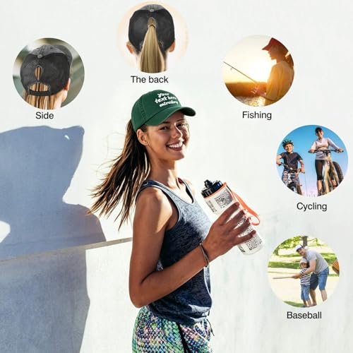 Gorra de béisbol bordada personalizada para mujer miniatura 5