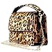 Becksöndergaard Handtasche Damen Leos Maik Bag Henkeltasche Leoprint Tragekette Gold Größe 22 x 13 cm - 1910412006-086
