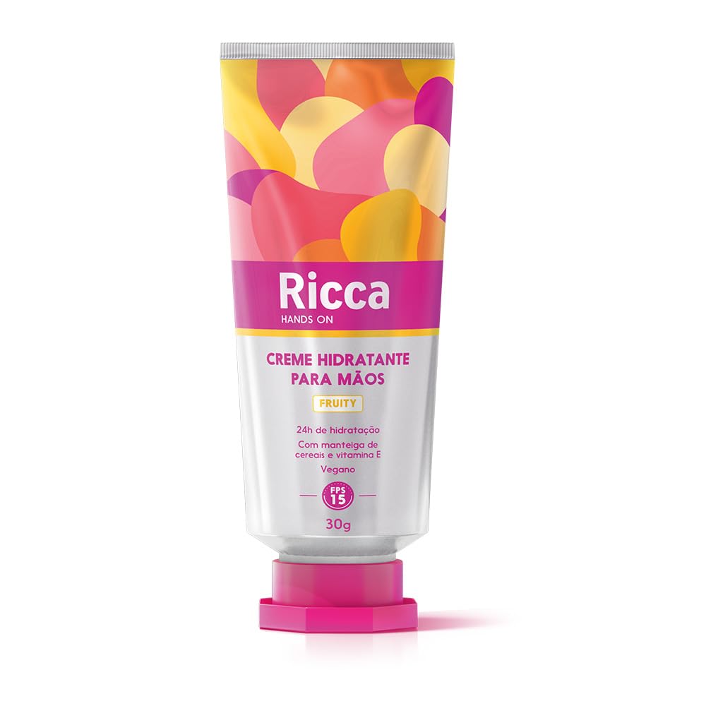 RICCA CREME DESODORANTE HIDRATANTE MÃOS FPS15 FRUITY | Amazon.com.br