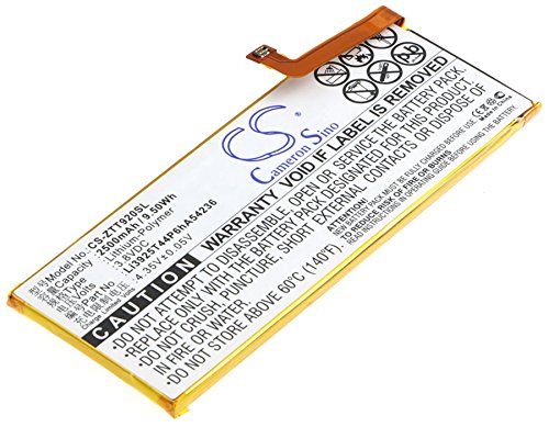 Colore: Nero CS-ZTT920SL Batterie 2500mAh compatibile con [ZTE] Blade S7, Blade S7 Dual SIM, Blade S7 Dual SIM TD-LTE, T920 sostituisce Li3925T44P6hA54236