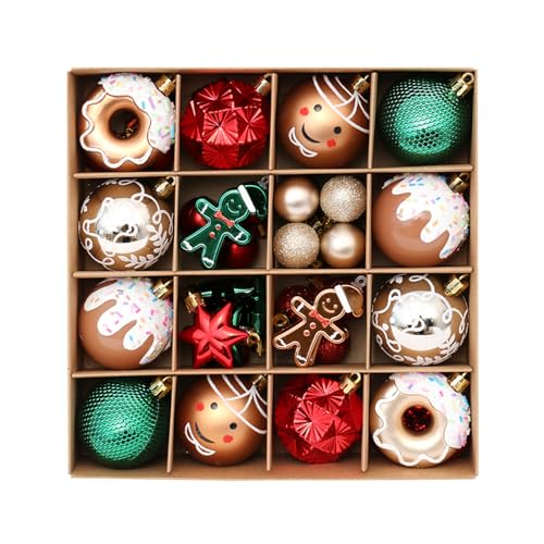 La Mejor Recopilación de Esferas los mejores 10. 41 ITAWINA 42 Piezas Bolas navideñas Rojas y Dorado, Adornos de Esferas de Navidad de 6cm, Inastillables Colgante Bolas de árbol de Navidad Decoraciones Coronas para Bodas, Fiestas,...