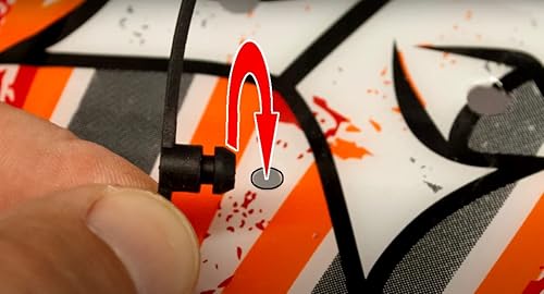 Miniatura 6 de Du-Bro Retenedor de cuerpo Klip, con accesorios de goma, para automóviles y camiones a control remoto, paquete de 2, verde lima