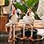 QIAOIDEA Funny Shelf Sitting Chicken Figurines – Farmhouse Rooster & Hen Statues with Dangling Legs – Rustic Tabletop Home Decor, Kitchen, Garden Ornaments (Set of 2)