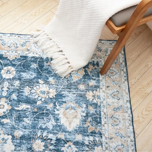 Alfombra lavable de pelo corto Carvapet resistente a manchas 6