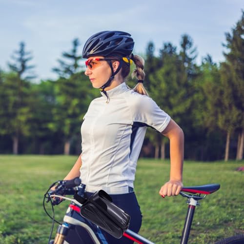 Sacoche cadre vélo étanche avec support de téléphone tactile UKCOCO - 6