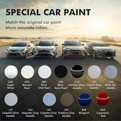 XTryfun 089 Wind Chill Pearl Touch Up Paint Compatible with Toyota by XTryfun - Used condition - Image 2