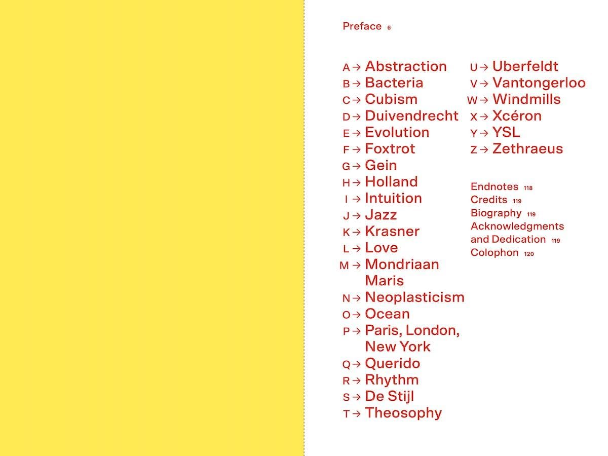 Piet Mondrian A-Z /anglais: A–Z: 3