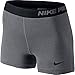 Nike 3 Pro Compression Short - Grey - Small
