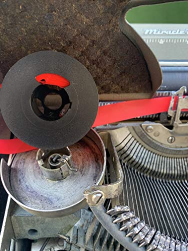 FJA Products Black - Red Typewriter Ribbon for The Old Antique Remington Typewriters