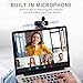 1080P Webcam for Computer/Laptop/Desktop/PC, External Camera with Microphone, USB Plug&Play, Auto Low Light Correction, Privacy Cover, Tripod, Wide Angle for Meeting/Online Video/Zoom