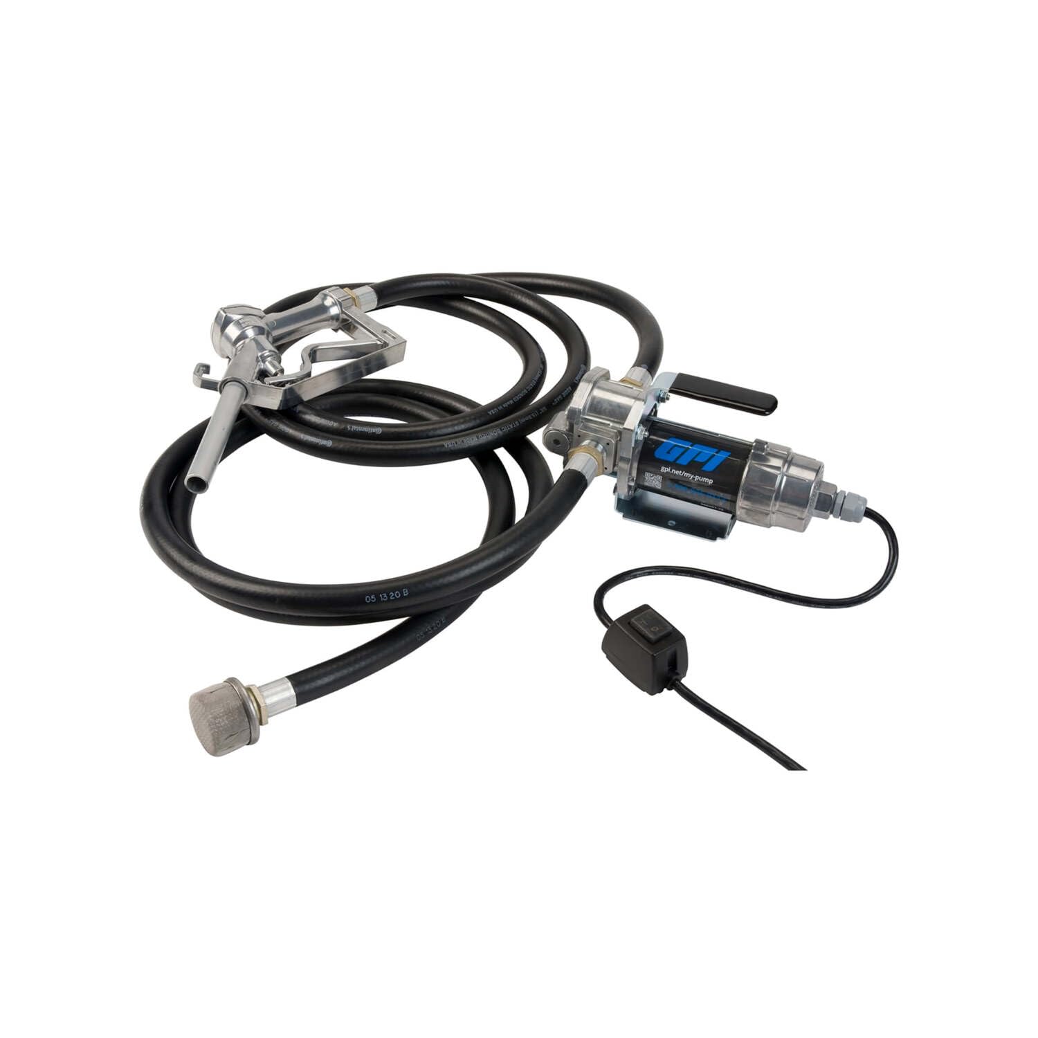 Amazon.com: GPI - G8P Portable Fuel Transfer Pump, Manual Shut-Off