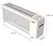 Bastilipo Placa de Mica 1500B PRC Bastilipo-PRC-1500B-Placa Radiante compacta-radiador de 1500W-Bajo Consumo...