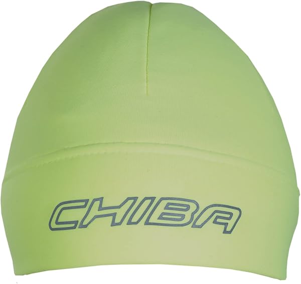 Chiba Unisex Thermofleece Czapka Neon Yellow S/M