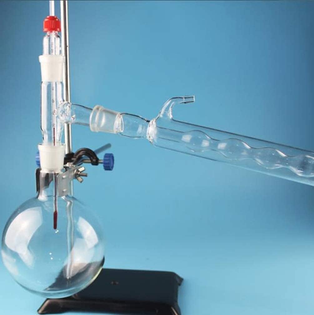 Distillation Unit Distilled Water Filter Chemical Glassware Making Essential Oils Alcohol Distilled Water Filter
