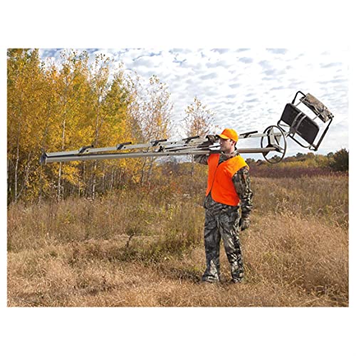 Guide Gear 12' Tripod Deer Stand Tower For Hunting Climbing Hunt Seat, Hunting Gear Equipment Accessories #TOP2