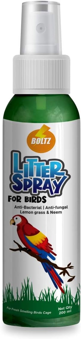 Boltz Bird Litter Spray, Medium, 200 ml, 1 Piece