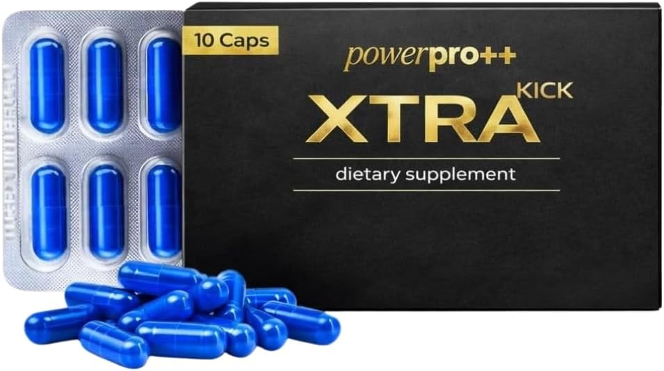 PowerPro++ Energy Support Supplement – Extra Strength Formula to Support Energy, Endurance & Daily Performance – 10 Capsules (1 Box)