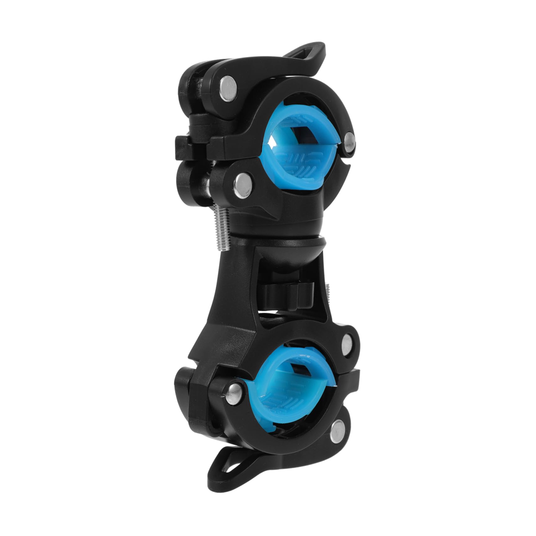 Mikinona 1Pc Portable Bike Flashlight Holder Shake Lamp Stand for Easy Installation Durable Design Compatible with Various Bike Models for Night Riding and Mountain Cycling