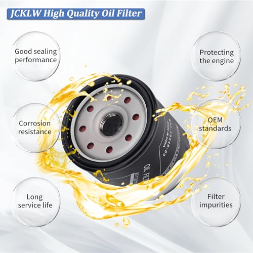JCKLW 69J-13440-04-00 Filtro de óleo para motor de popa Yamaha F150 F175 F200 F225 F250 Boat AR SX C