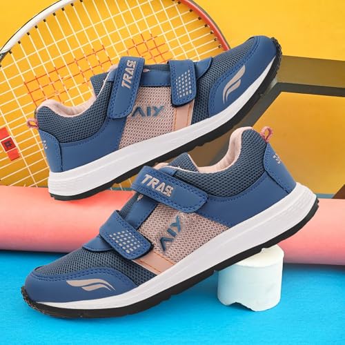 Image of TRASE Boys' Running Shoe for Active Kids | Sport Running & Walking Shoes with Lightweight mesh Upper Eva Sole | All Day Casual Wear