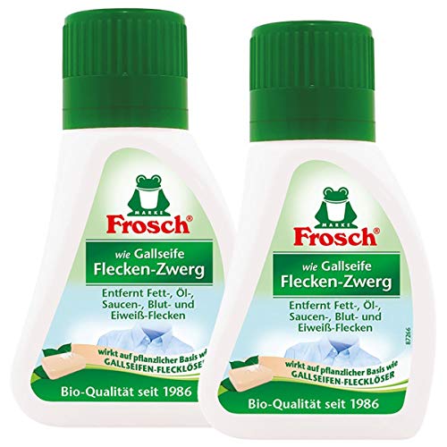Preisvergleich Produktbild 2x Frosch wie Gallseife Fleck-Entferner 75 ml - Vegan