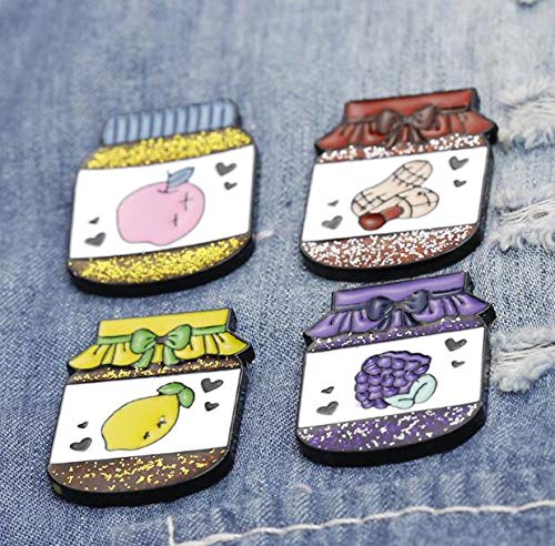 Wishing bottle of canned fruit brooches (2) image 5