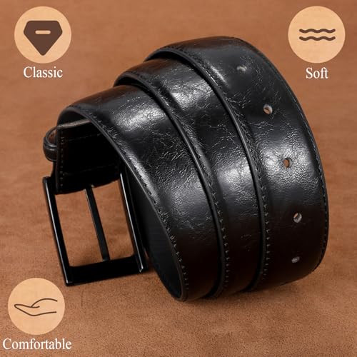 Casual Genuine Leather Belt – Classic Everyday Style for Work or Business3