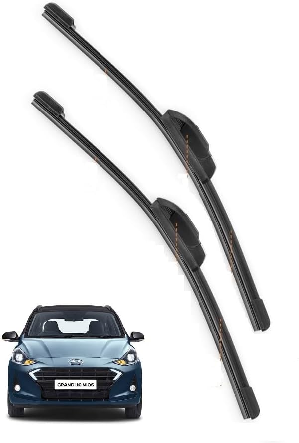 Windshield Frameless Car Wiper Blades For Grand I10 Nios Size D24",P