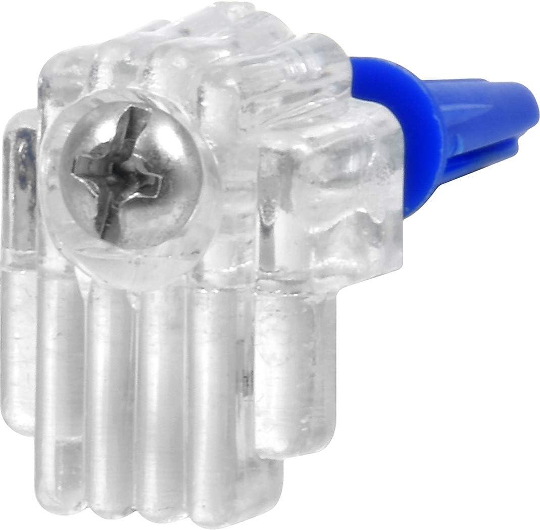 Hillman Picture-Hanging-Hardware 121144 Plastic Mirror Holders (20lb) 4 Sets, Clear