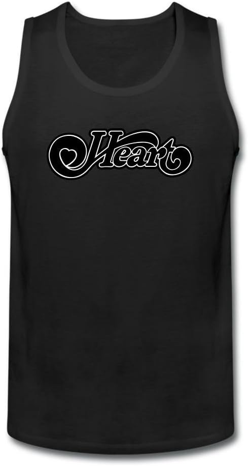Men's Heart band O Neck Tank Top Shirt