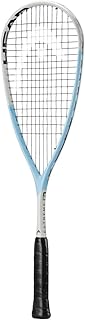 HEAD Extreme 135 2025 - Raqueta de Squash, Color Blanco, Azul Cielo