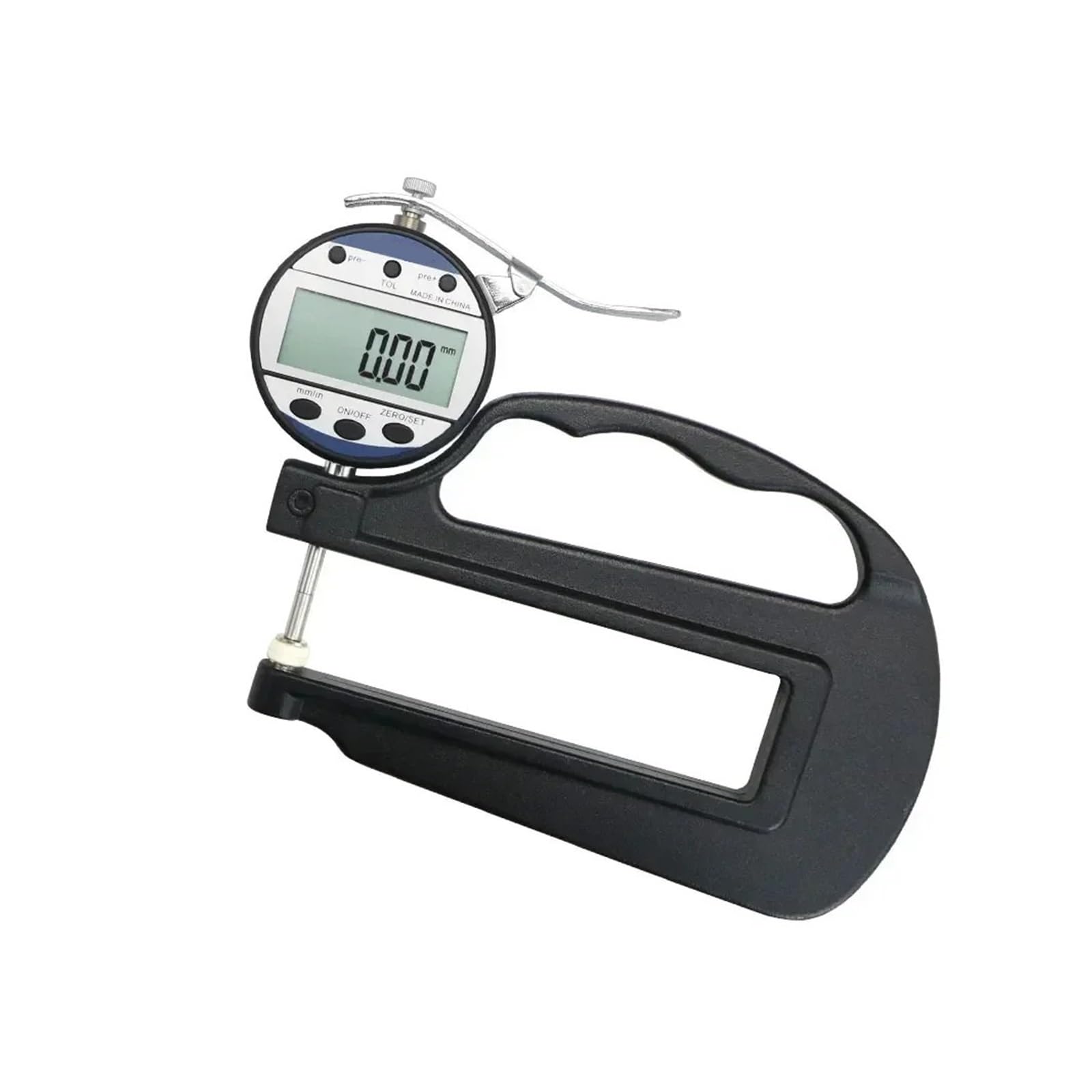 0-25 medida del indicador de espesor de 0.01m m Digitaces del milímetro