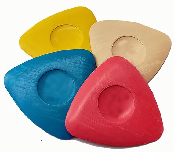 OZXTYO Tailors Chalk 4pcs,Sewing Fabric Chalk and Fabric Markers for Quilting, Craft,Sewing Supplies Accessories - 4PCS