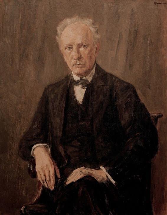 Toile Max Liebermann Richard Strauss 50x70 cm impression artistique