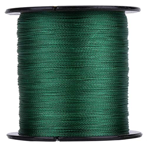 Kuuleyn Lenza da Pesca 300m Verde PE Intrecciato 4 Fili