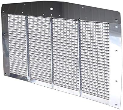 Inserto de rejilla de acero inoxidable con envolvente para Kenworth T800