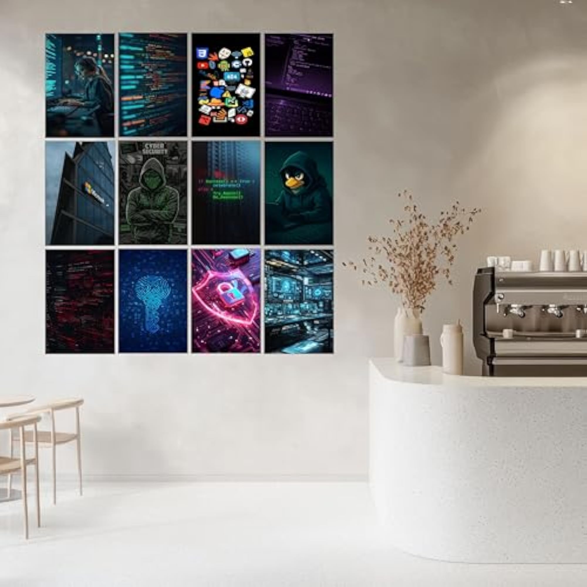 Coding & Cyber Security Wall Posters for Programmers