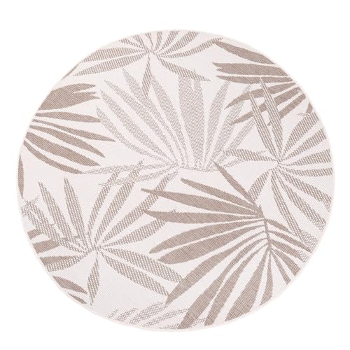 Tapis d'extérieur résistant aux intempéries et réversible floral - 3