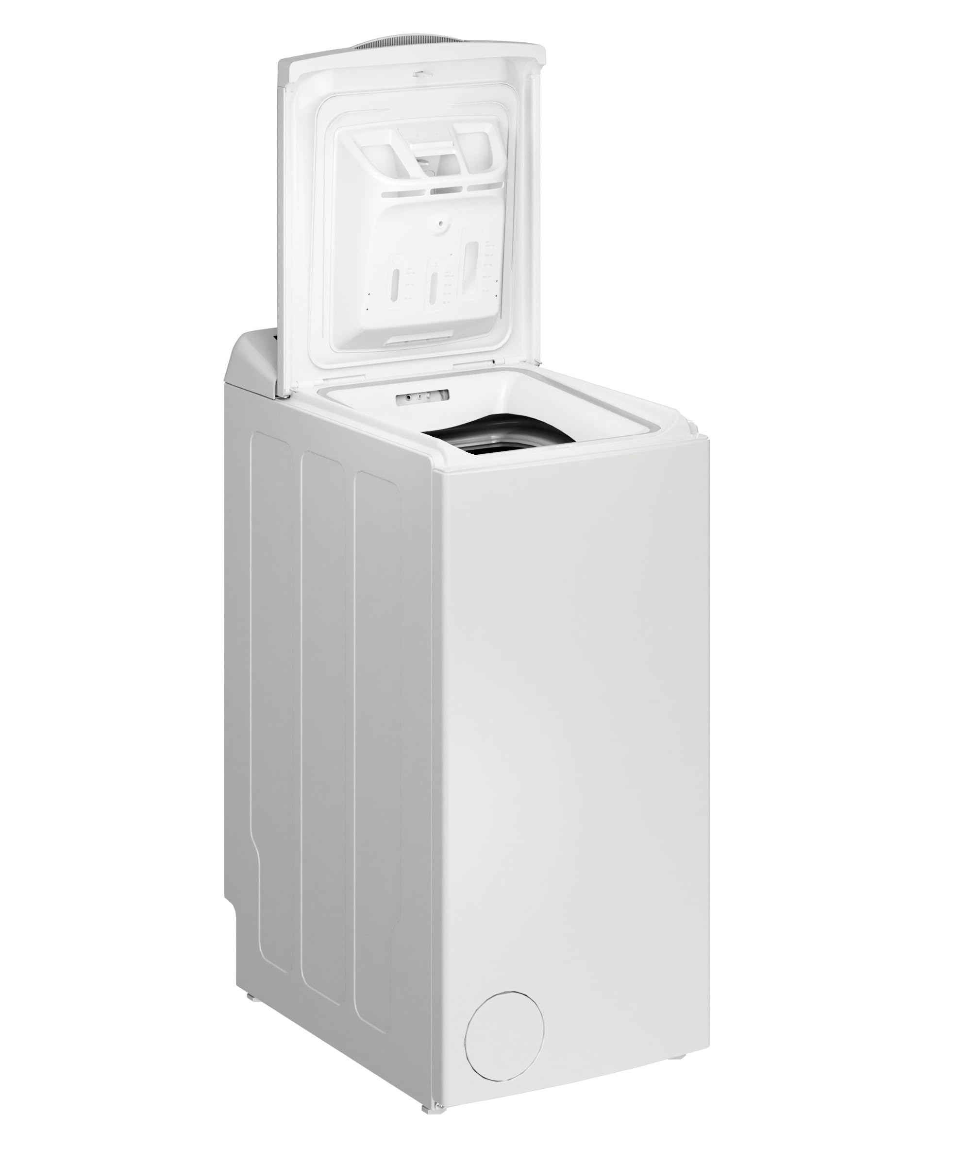 Bauknecht PWT LC55 DE Waschmaschine-Toplader/Turn&Go – wäscht mit nur einem Handgriff bei 30 °C in 45 Minuten/Rapid Wash–5 kurze Zyklen unter 59 Minuten/Extra Waschen–für hartnäckige Flecken