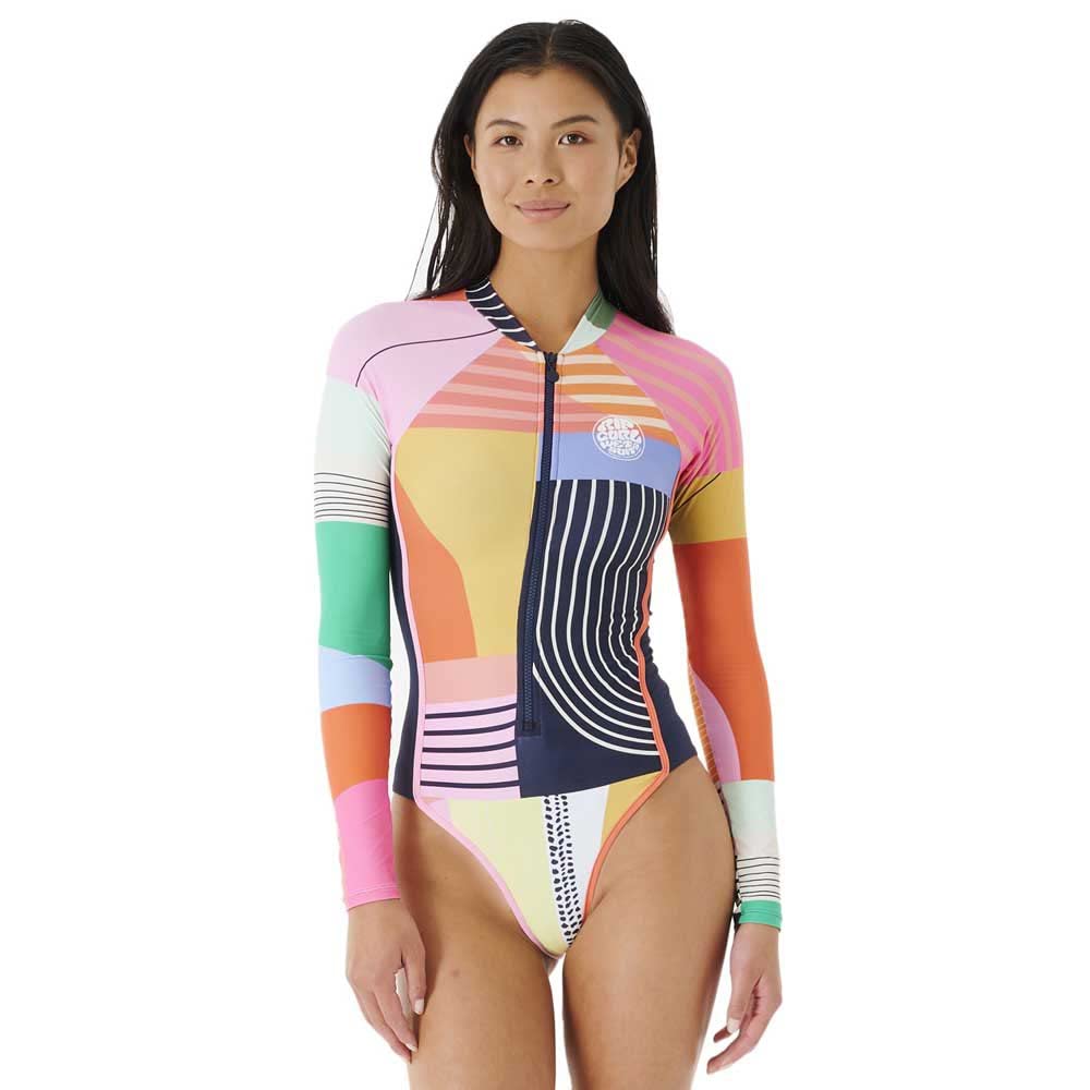 Rip Curl 2023 Womens Daybreak Long Sleeve Surf Suit 066WSW - Multicolour