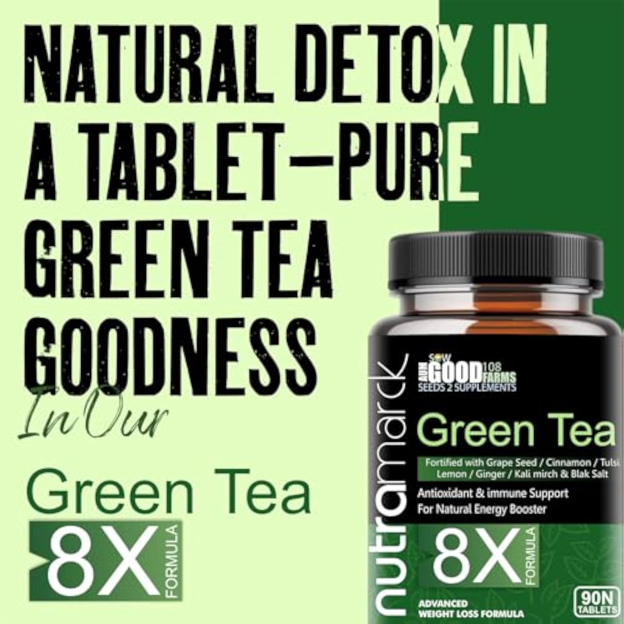 NutraMarck Tea Tablet Weight Management & Detox Formula