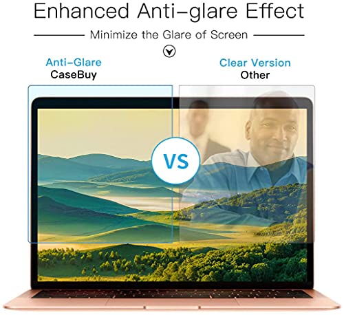 (2Pcs Pack)Macbook Pro Screen Protector Anti-Glare Blue Light Filter For 2016-2023 Macbook Pro Touch Bar 13" M1 M2 A2338 A2251 A2289 A2159 A1706 A1708 A1989 & Macbook Air 13 A2337 M1 A2179 A1932 #TOP4