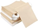 Irich 300 Pieces 70 * 90MM Disposable Tea Filter, Drawstring Tea Bags, Filtering Effect for Loose Le