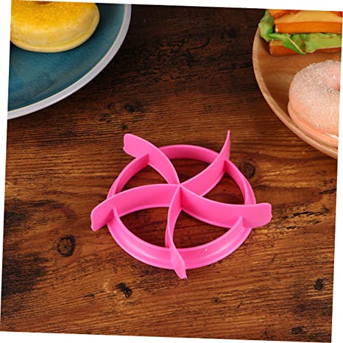 Molde para pan y pastelería 2 piezas color rosa miniatura 3