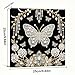 DIY Diamond Pearl Painting Kit for Adults Handmade DIY All-Pearl Dot Painting, 3D Gemstone Art Crafts for Gift Elegant Home Wall Decor-Butterfly-2