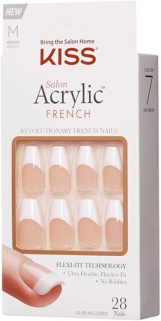 Kiss Nails Salon Acrylic Fn Kit Je T Aime 1 Count Amazon Ca Beauty Personal Care 