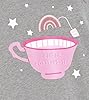 Nikaro Ladies/Girls Oversized 100% Pure Cotton Graphic Slumber Party Sleep T Shirt Nightshirt (One Size) Charcoal #5
