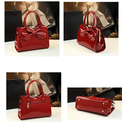 Image of JHVYF Women Tote bag Satchel Purses and Handbags for Women Shoulder Bags Bow Purse