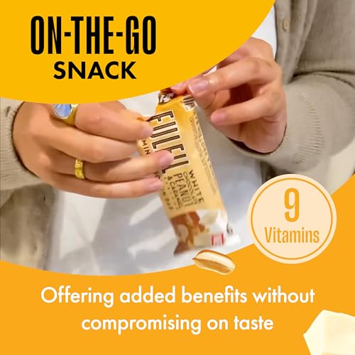 Fulfil Vitamin & Protein Bar 15 X 55G White Choc Peanut & Caramel - Afbeelding 6