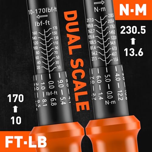 HORUSDY 1/2-Inch Click Torque Wrench